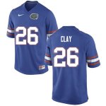 Men's Florida Gators #26 Robert Clay NCAA Nike Blue Authentic Stitched College Football Jersey CPH6262UC